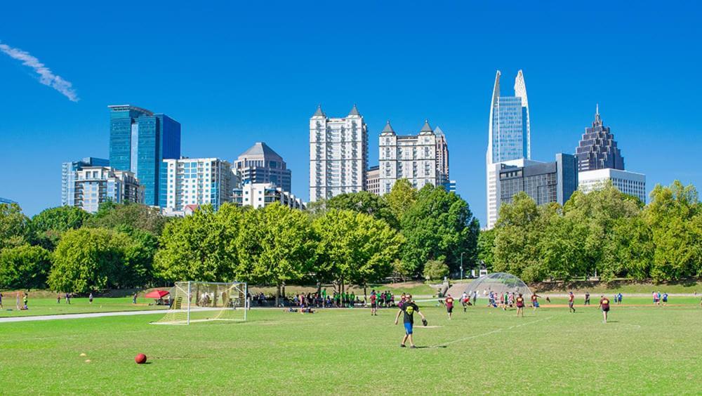 Impressive Mid-Downtown Residence Heart Of Peidmont Park Atlanta Exterior photo